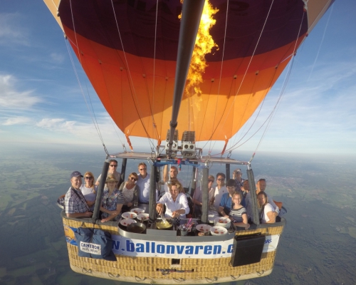 CuliAir Skydining bij BAS Ballonvaarten